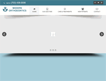 Tablet Screenshot of modernorthova.com